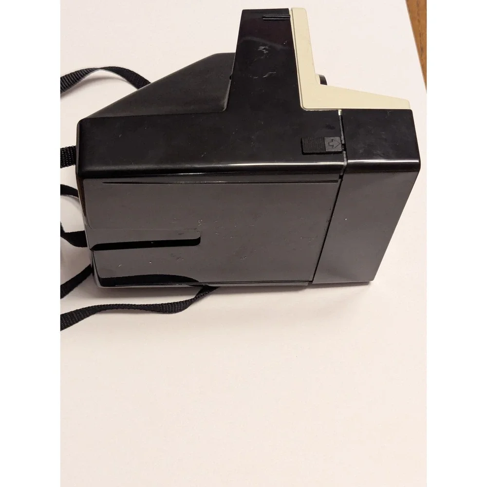 Vtg Polaroid SX70 One Step Land Camera Rainbow Stripe Retro Colorful Untested‎